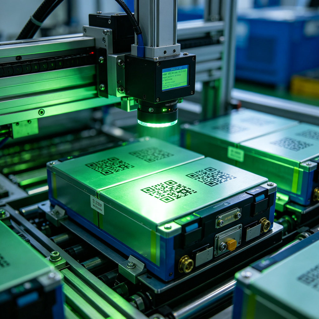 Battery EV Laser Marking